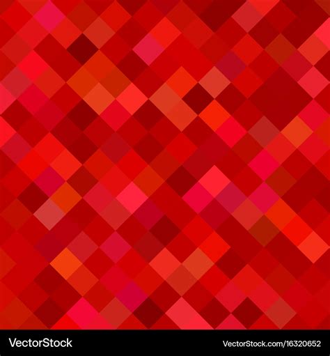 Red abstract square pattern background Royalty Free Vector