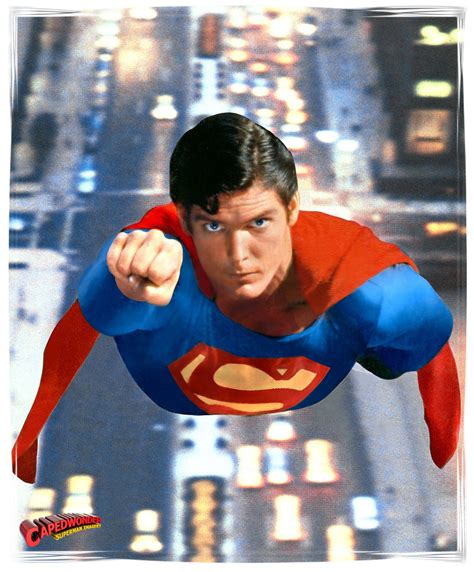 Superman Christopher Reeve Flying