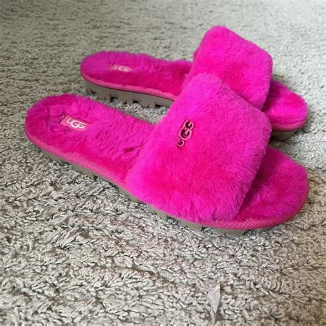 Ugg slippers, worn a couple of times. Size 6 women’s - Depop