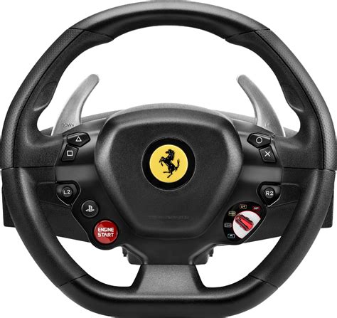 Thrustmaster T80 Ferrari 488 GTB Edition Racing Wheel for PlayStation 4 ...