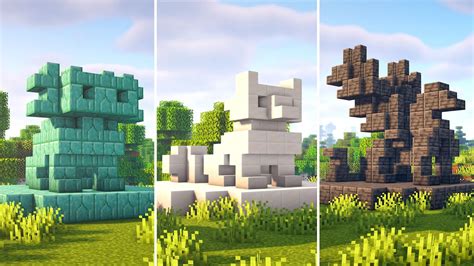 Minecraft Statue Ideas Small - Design Talk