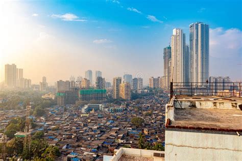 Aerial Shot of the Cityscape of Mumbai, India Stock Photo - Image of ...