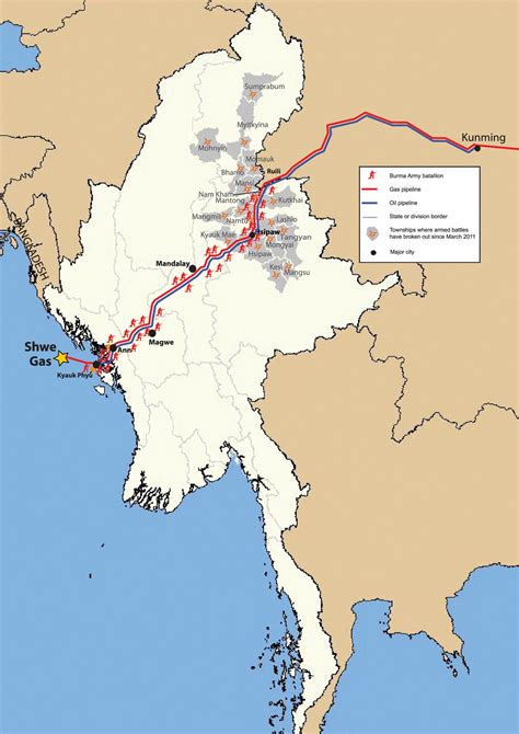 Irrawaddy River On World Map - Map