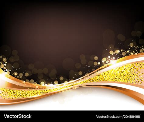 Gold abstract elegant background Royalty Free Vector Image