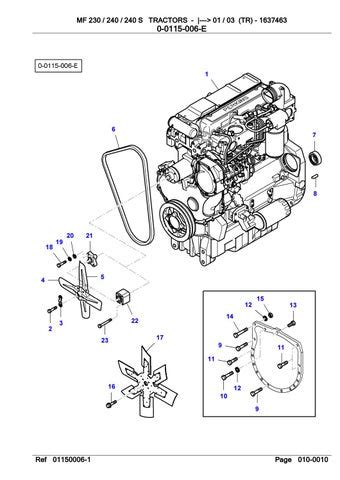 Massey Ferguson 240 Tractor Parts Diagram | Reviewmotors.co