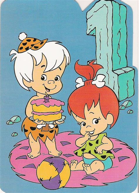 Pebbles & BamBam | Flintstones, Classic cartoon characters, Good cartoons