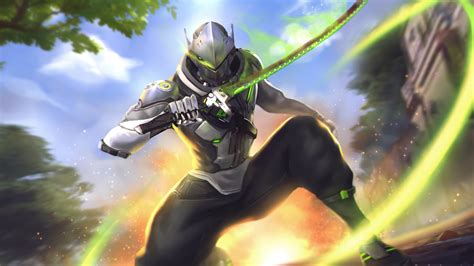 1280x720 Resolution Overwatch Genji 720P Wallpaper - Wallpapers Den