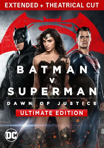 Batman v Superman: Dawn Of Justice Ultimate Edition Bundle - Movies on ...