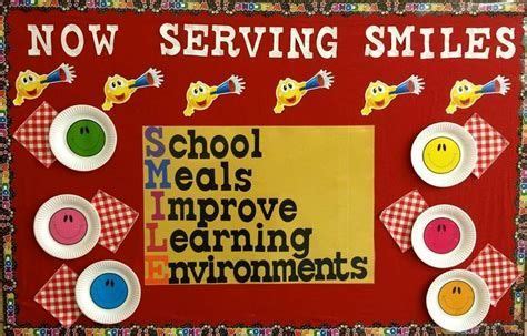 Image result for Bulletin Board Ideas School Lunch | School cafeteria ...