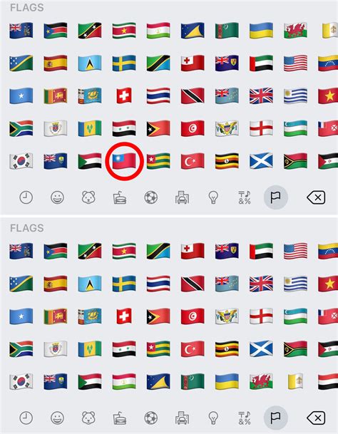 Apple in China: Taiwan Flag Emoji Pulled from Hong Kong iPhones - Bloomberg