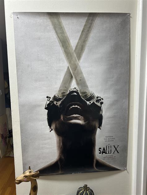 saw x poster from my local theatre! : r/saw