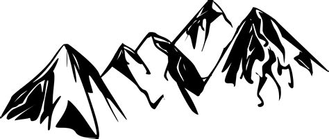 Free Mountain Line Art, Download Free Mountain Line Art png images ...