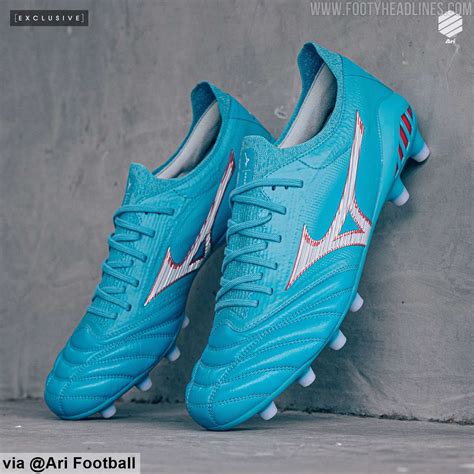 'Scuba Blue/Red' Mizuno Morelia Neo III Beta Boots Released - Footy ...