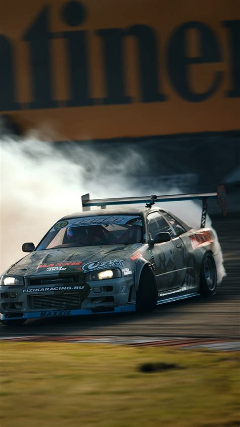 Preview Wallpaper Nissan, Skyline, Gtr, Drift, R34 - Formula Drift ...