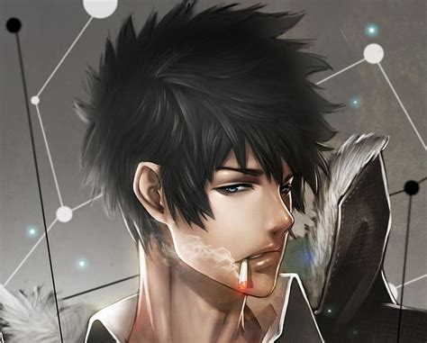 1179x2556px, 1080P free download | Shinya Kougami, cg, guy, cigarette ...