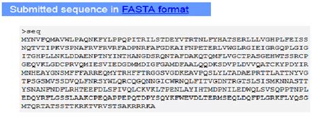 Sequence in Fasta Format Alpha Helix and other type sub-sequences ...