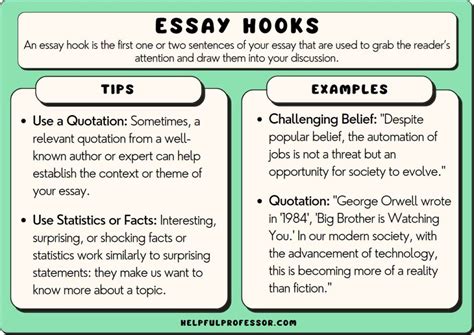 73 Essay Hook Examples (2024)