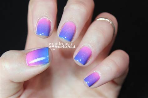 Gradient Nail Art · How To Paint A Gradient Nail · Nail Painting on Cut ...