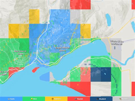 Queenstown City Map