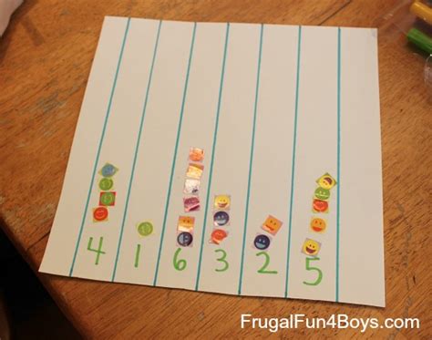 Five Number Activities for Preschoolers (Using materials you have on ...