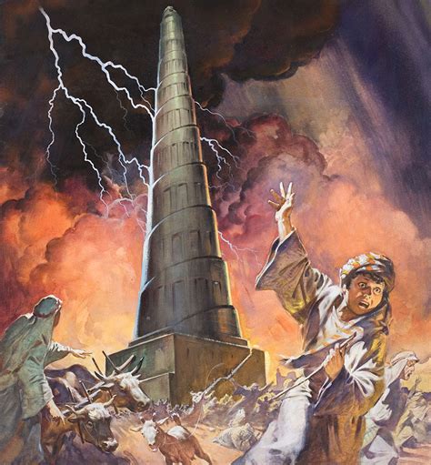 The Tower of Babel (Original) (Signed) by James E McConnell at The Book ...