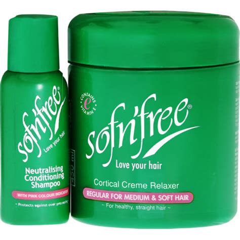 Sofn'free Relaxer & Shampoo Banded Pack 450ml - Clicks