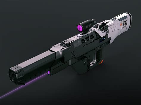 ArtStation - Sci-fi Rifle