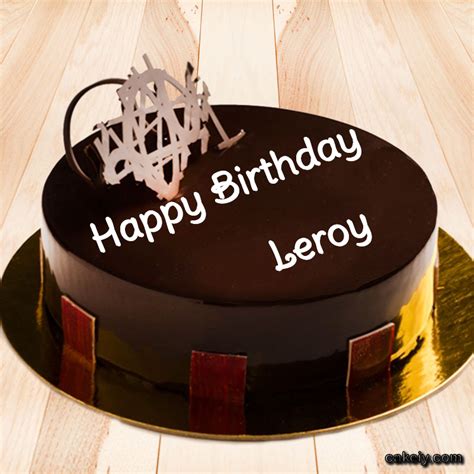 🎂 Happy Birthday Leroy Cakes 🍰 Instant Free Download