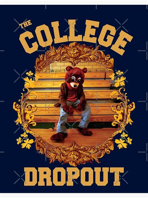 "The College Dropout Bear hagtag Kan.ye, album, College Dropout, rapper ...