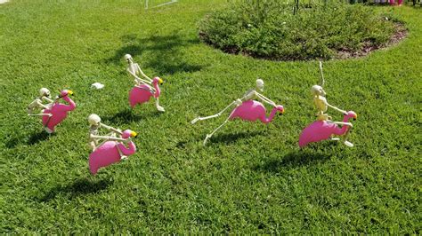 Halloween Florida Style - Flamingos Anyone? | Halloween decorations ...