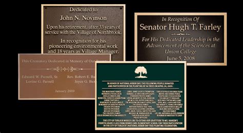 West Coast Plaques / Hall of Fame Plaques