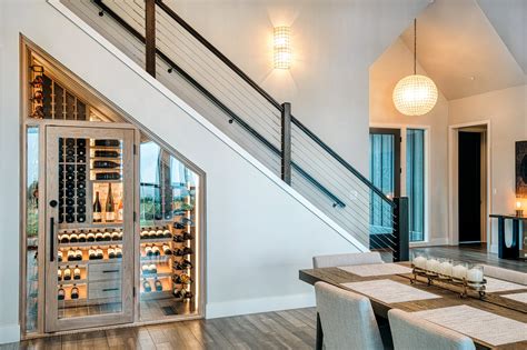 Under Stairs Wine Cellar Design & Build in Oregon — Sommi Wine Cellars