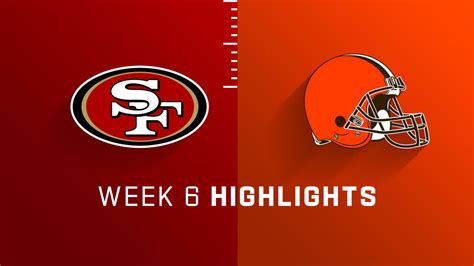 49ers vs. Browns highlights - Week 6