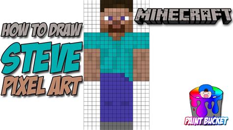 Minecraft Steve Pixel Art | Mineraft Things