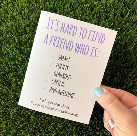 Funny friendship card for best friend funny card sarcastic etsy – Artofit