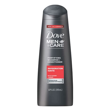 Dove Men+Care Shampoo and Conditioner, Invigoration Ignite, 12 Oz ...