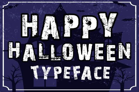 Happy Halloween - handcrafted font By Vintage Font Lab | TheHungryJPEG