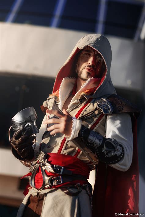 Ezio Auditore - Assassin's Creed 2 Cosplay Art by LeonChiroCosplayArt ...