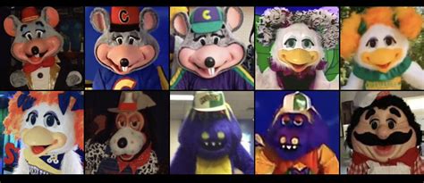 All Chuck E Cheese Mascots : r/chuckecheese