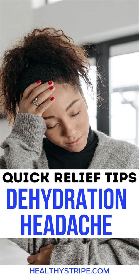 Quick Relief Tips For Dehydration Headache | HealthyStripe | Natural ...