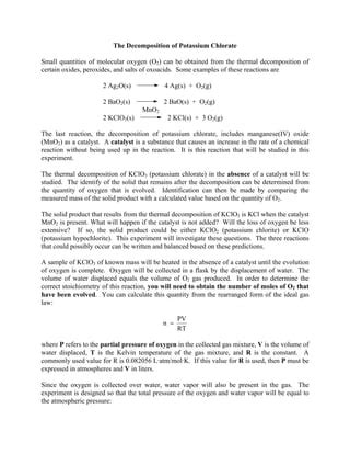 K cl o3decomp05 | PDF