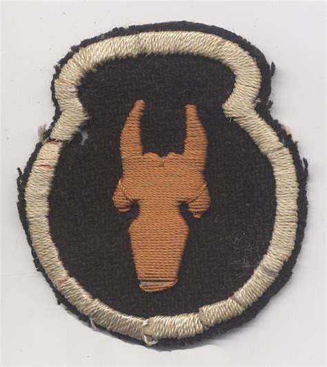 Great Italian-Made WWII US Army 34th Infantry Division Patch: Flying ...