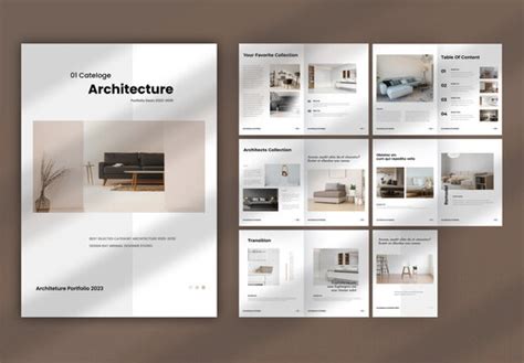 Architecture Student Portfolio Template