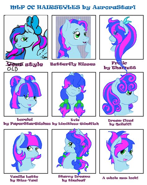 MLP OC Hairstyle Meme by Eva-Dayz on DeviantArt