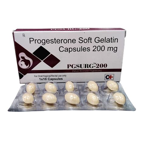 200mg Progesterone Soft Gelatin Capsules at Best Price in Karnal ...