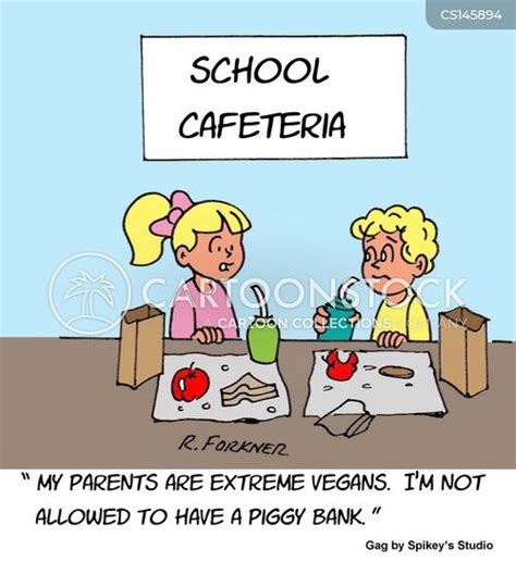 School Cafeteria Cartoons and Comics - funny pictures from CartoonStock