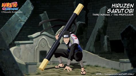 Hiruzen Sarutobi by donaco on DeviantArt