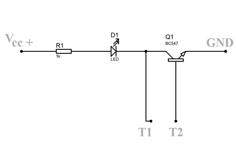 BC547 Transistor ON Touch Switch Circuit – Earth Bondhon