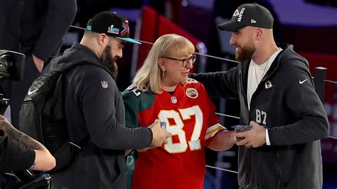 Donna Kelce, mom of Travis Kelce, shares favorite hot dog and wine ...