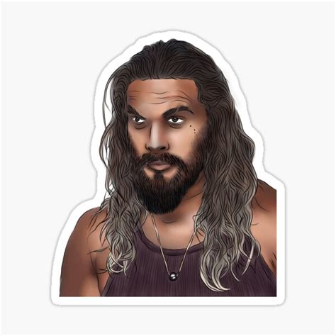 "Jason Momoa" Sticker for Sale by cherrbloss74 | Redbubble